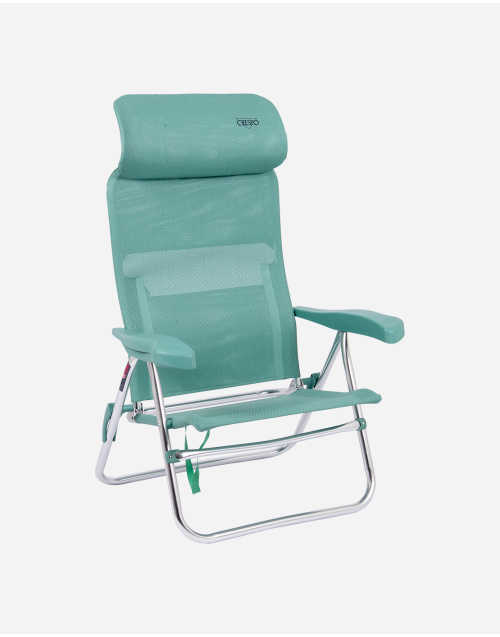 Beach chair - AL/205 - Compact - Green