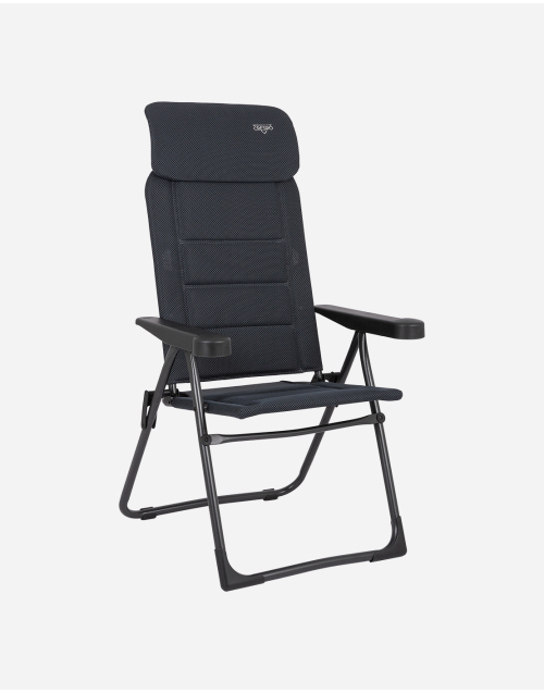 Reclining chair - AP/213 - Air-Deluxe - Extra compact - Grey