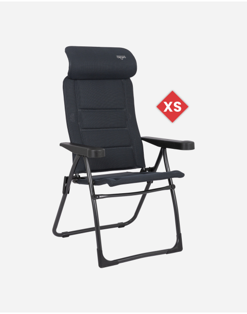 Reclining chair - S - AP/215 - Air-Deluxe - Compact - Grey