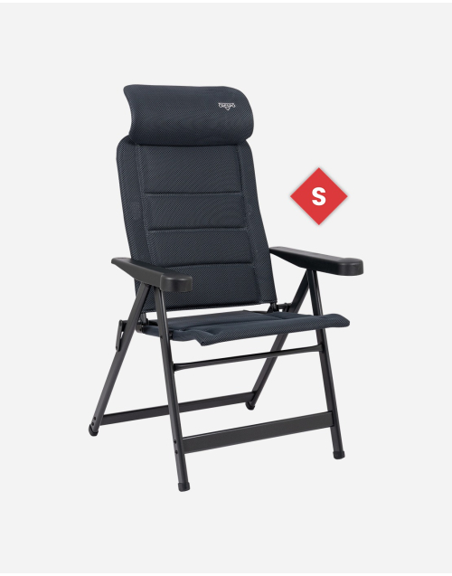 Reclining chair - S - AP/235 - Air-Deluxe - Compact - Grey