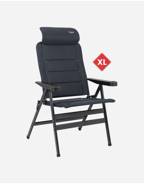Reclining chair - XL - AP/238 - Air-Deluxe - Compact - Grey