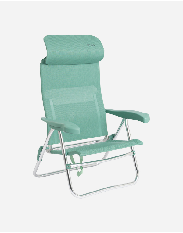 Beach chair - AL/205 - Compact - Green