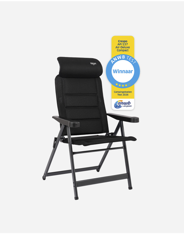 Reclining chair - M - AP/237 - Air-Deluxe - Compact - Black